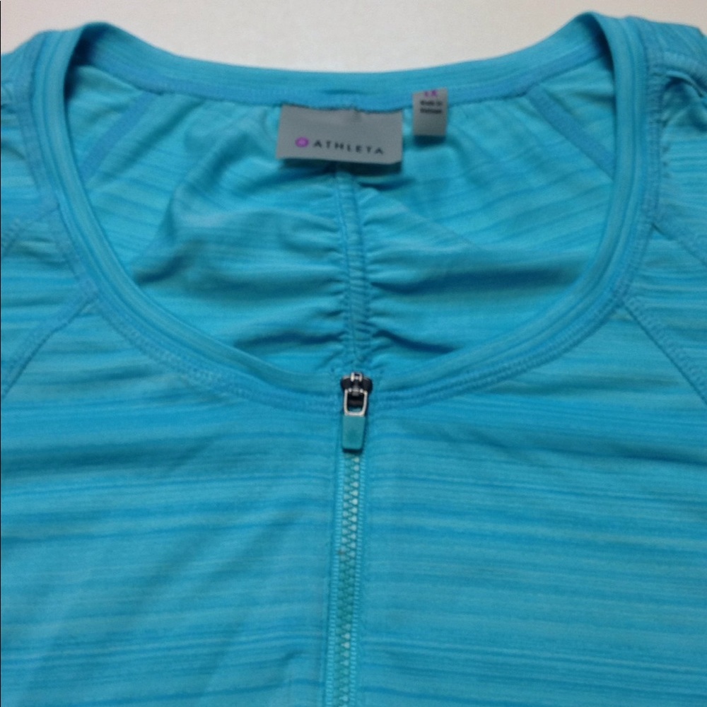 Athleta Pacifica UPF shirt blue size 1X